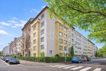 Urban wohnen: Charmante drei-Zimmer-Eigentumswohnung mit zwei Balkonen in Mainz-Neustadt, 55118 Mainz, Etagenwohnung