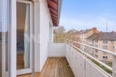 Urban wohnen: Charmante drei-Zimmer-Eigentumswohnung mit zwei Balkonen in Mainz-Neustadt - Balkon -O