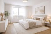 Moderne Stadtwohnung in Ludwigshafen Mitte - Schlafzimmer (Virtuelle Darstellung)