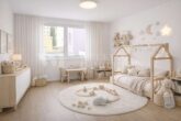Moderne Stadtwohnung in Ludwigshafen Mitte - Kinderzimmer (Virtuelle Darstellung)