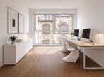 Moderne Stadtwohnung in Ludwigshafen Mitte - Arbetszimmer (Virtuelle Darstellung)