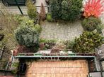 Einzigartiges Reihenendhaus mit Charakter und großzügigem Raumkonzept in zentraler Lage von Brühl - 1430-Vogelperspektive Terrasse-Garten