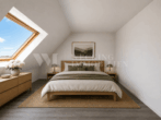 Gepflegtes MFH mit 3 Wohneinheiten & großzügigem Grundstück – nahe dem Bostalsee (Nohfelden) - Schlafzimmer 2-DG Virtuelle-Darstellung