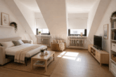 Ideal für Singles – Gepflegte 1-Zimmer-Wohnung in zentraler Altstadtlage - Wohn-Schlafzimmer Virtuelle-Darstellung