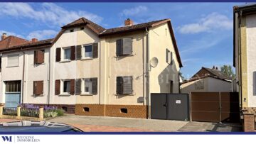 Schöne Doppelhaushälfte mit Ausbaupotential in Bobenheim-Roxheim, 67240 Bobenheim-Roxheim, Doppelhaushälfte